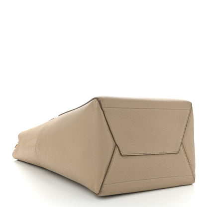 Celine Soft Grained Calfskin Sangle Bucket Bag Taupe 4 of 13