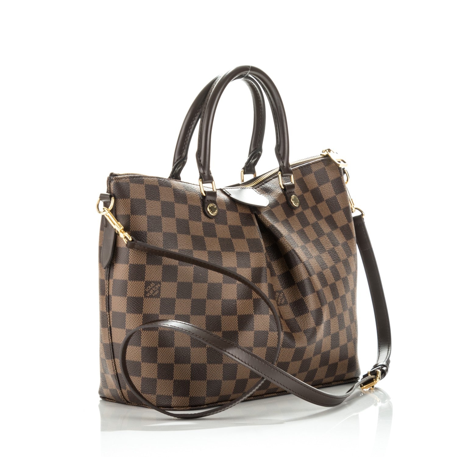 Louis Vuitton Damier Ebene Siena MM 3 of 8