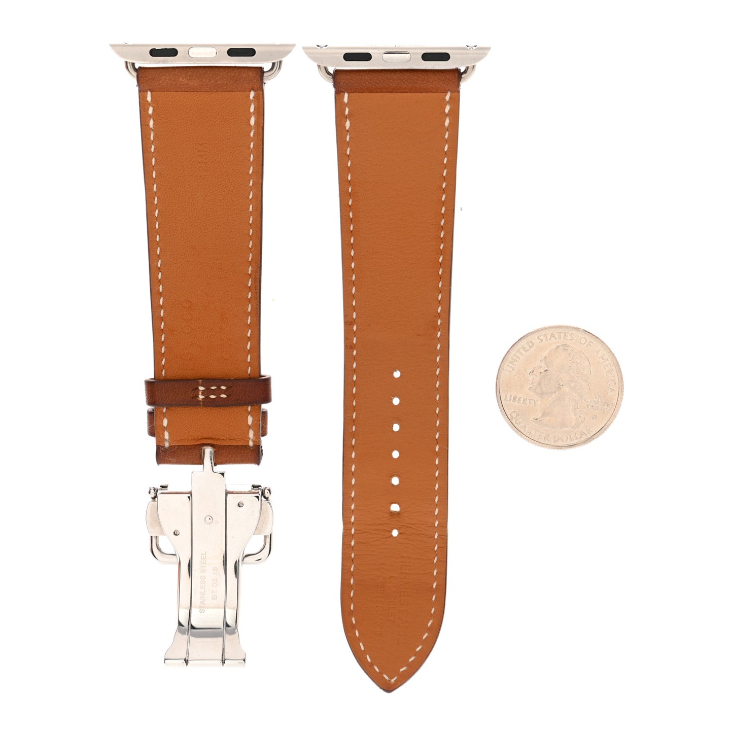 Barenia 42mm Apple Watch Single Tour Band Fauve