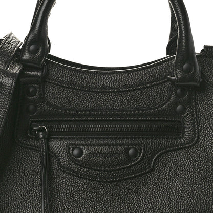 Balenciaga Grained Calfskin Neo Classic Black Hardware S City Black 8 of 12