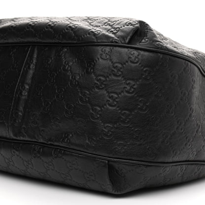 Gucci Guccissima Medium Emily Hobo Black 10 of 18