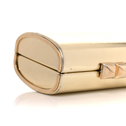 Jimmy Choo Mini Tube Clutch Gold 9 of 16