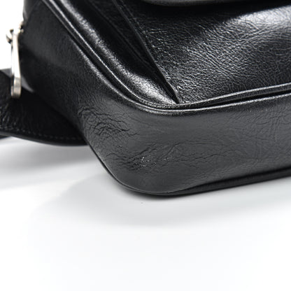 Gucci Fluffy Calfskin Morpheus Belt Bag 85 34 Black 8 of 10
