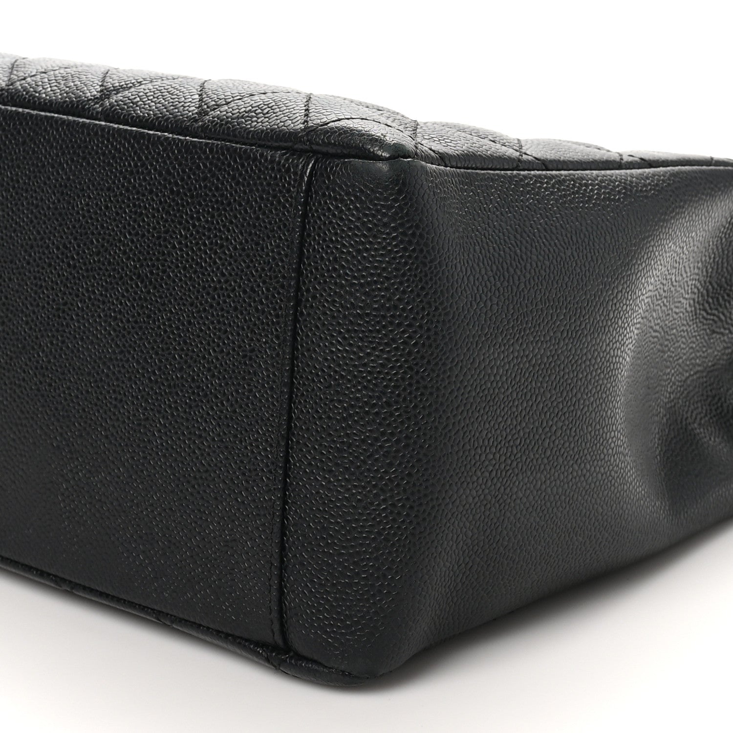 Chanel Caviar Quilted Grand Shopping Tote GST Black 10 of 12