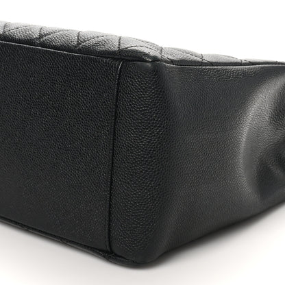 Chanel Caviar Quilted Grand Shopping Tote GST Black 10 of 12
