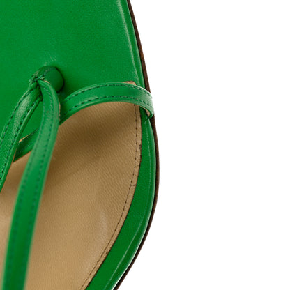 Bottega Veneta Lambskin Stretch Multi Strap 90mm Sandals 40 Grass 8 of 11