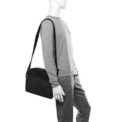 Louis Vuitton Damier Graphite Dayton Reporter PM 2 of 10