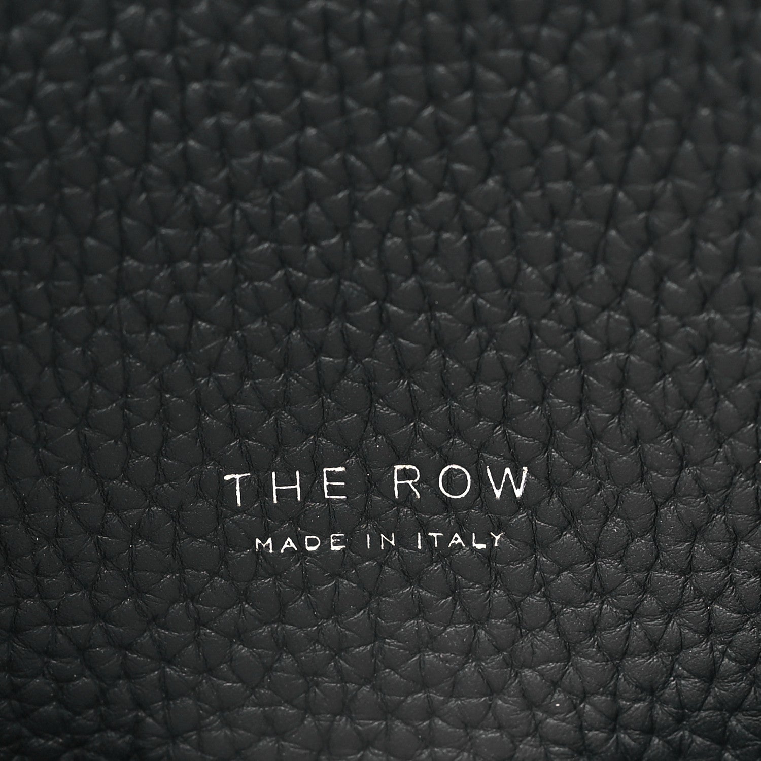 The Row Matte Grained Calfskin Soft Margaux 15 Black 6 of 9