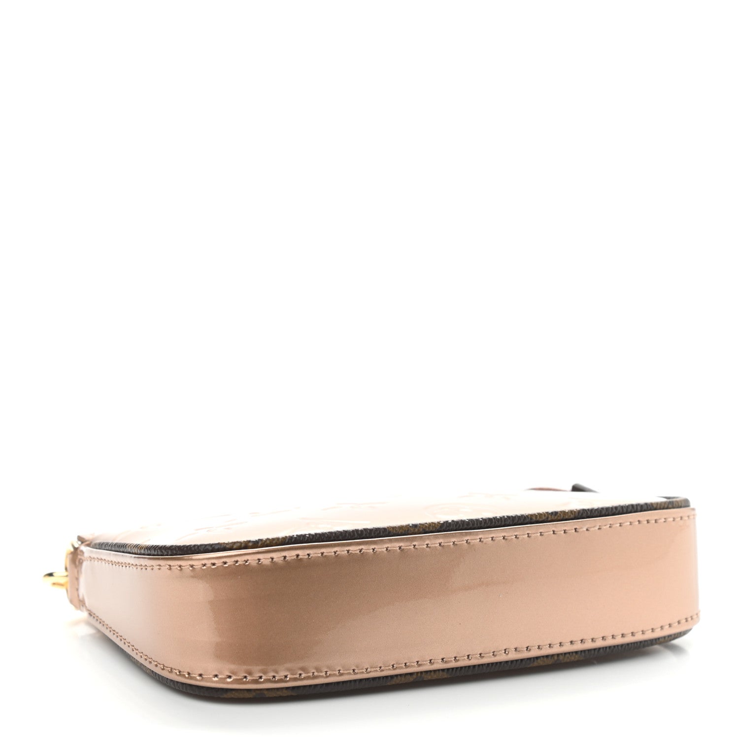 Louis Vuitton Metallic Vernis Mini Pochette Accessories Rose Gold 4 of 8