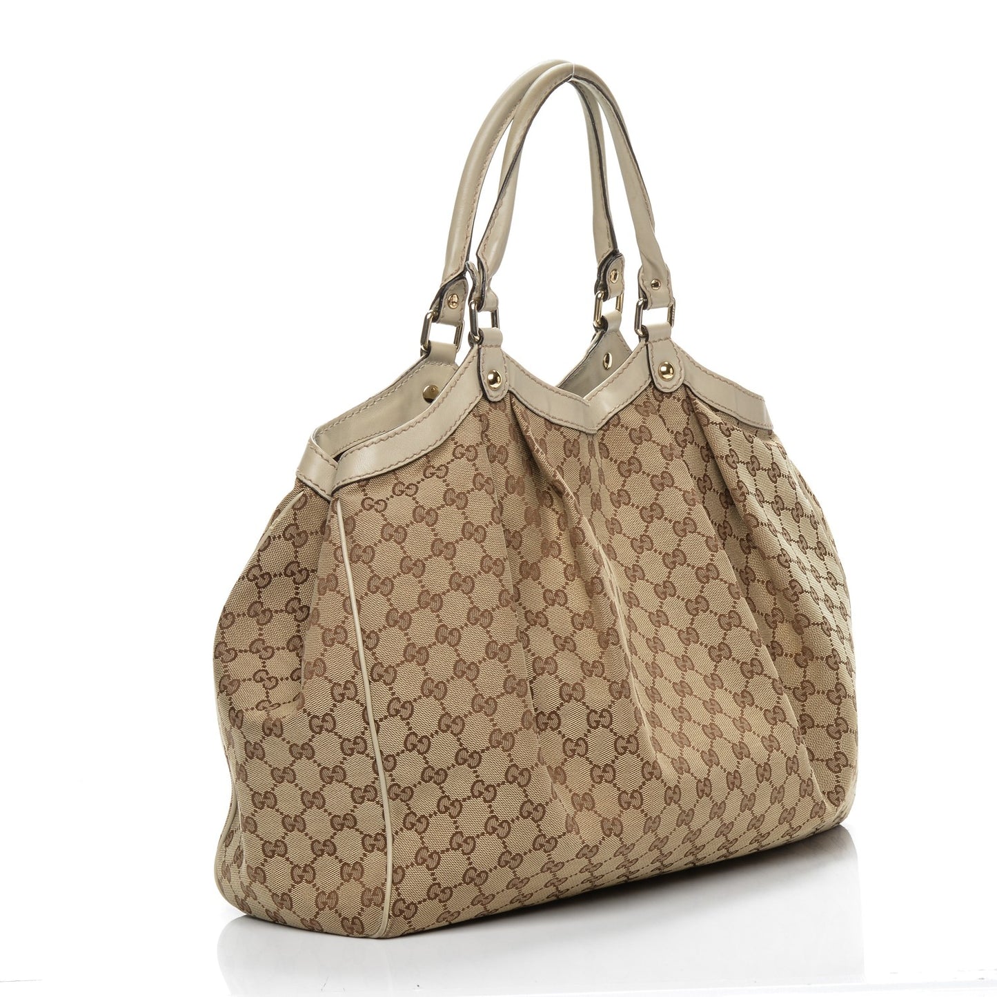 Monogram Large Sukey Tote Off White
