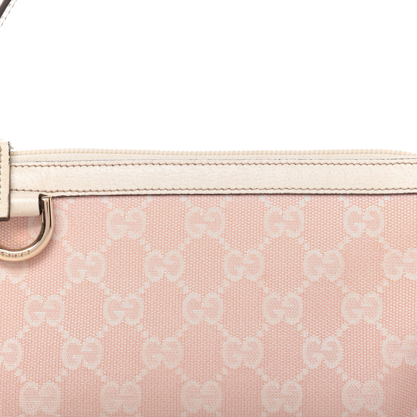 Monogram D Ring Cosmetic Case Pink