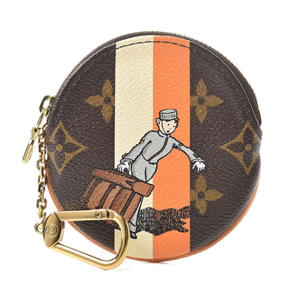 Louis Vuitton Monogram Groom Round Coin Purse 1 of 7