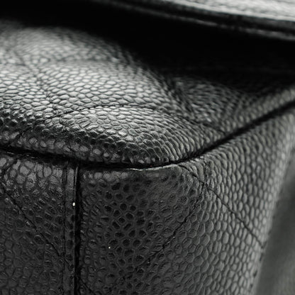 Chanel Caviar Quilted Maxi Double Flap Black 8 of 8