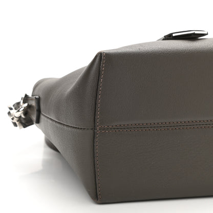 Fendi Vitello Dolce 4 Color Medium By The Way Boston Bag Carbone Grigio Polvere Multicolor 9 of 10