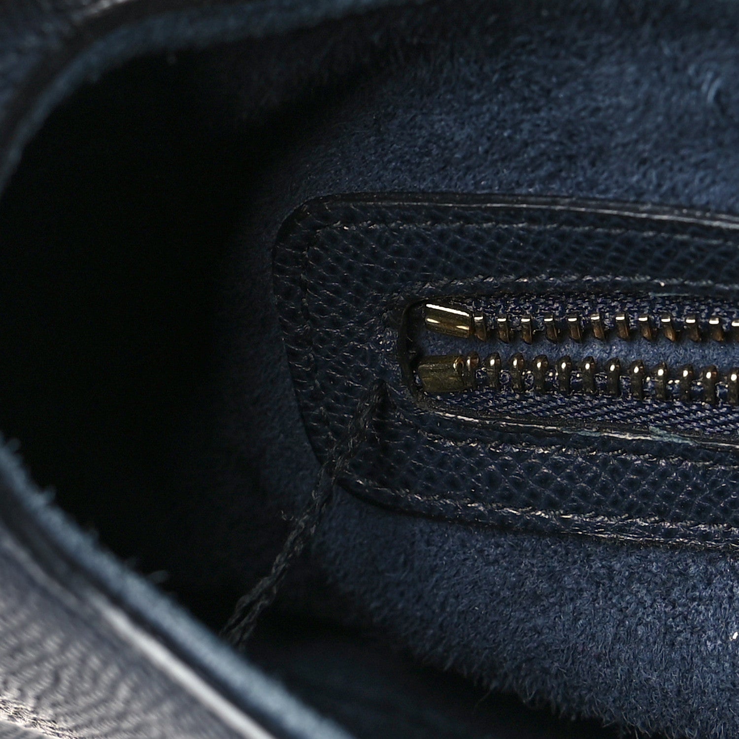 Christian Dior Grained Calfskin Saddle Bag Black 11 of 13
