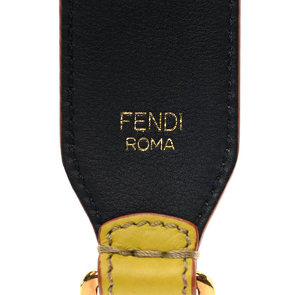 Fendi Vitello Dolce Bi-Color Strap You Cedro Blue Notte 3 of 3