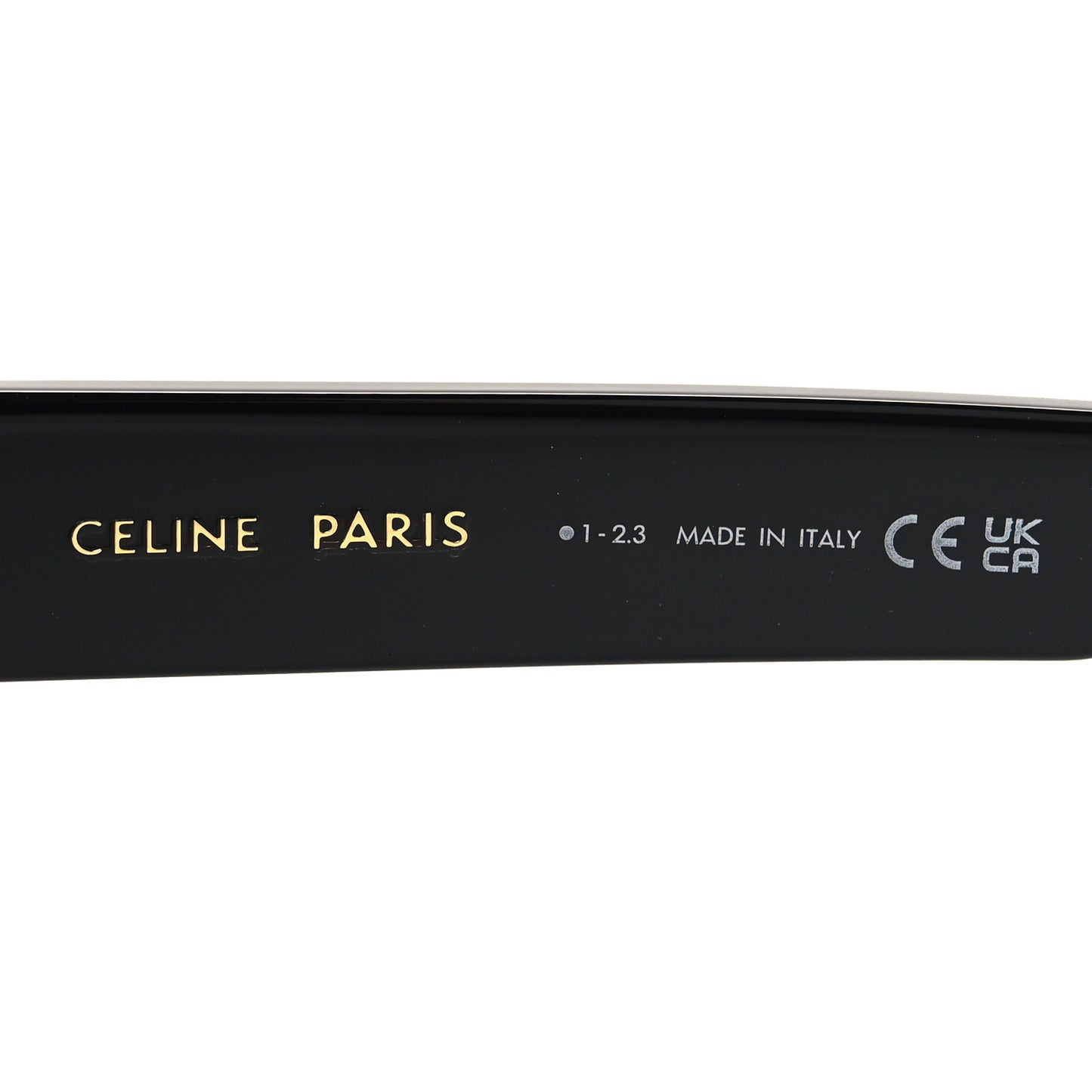 Acetate Triomphe 01 Sunglasses CL 40238U Black