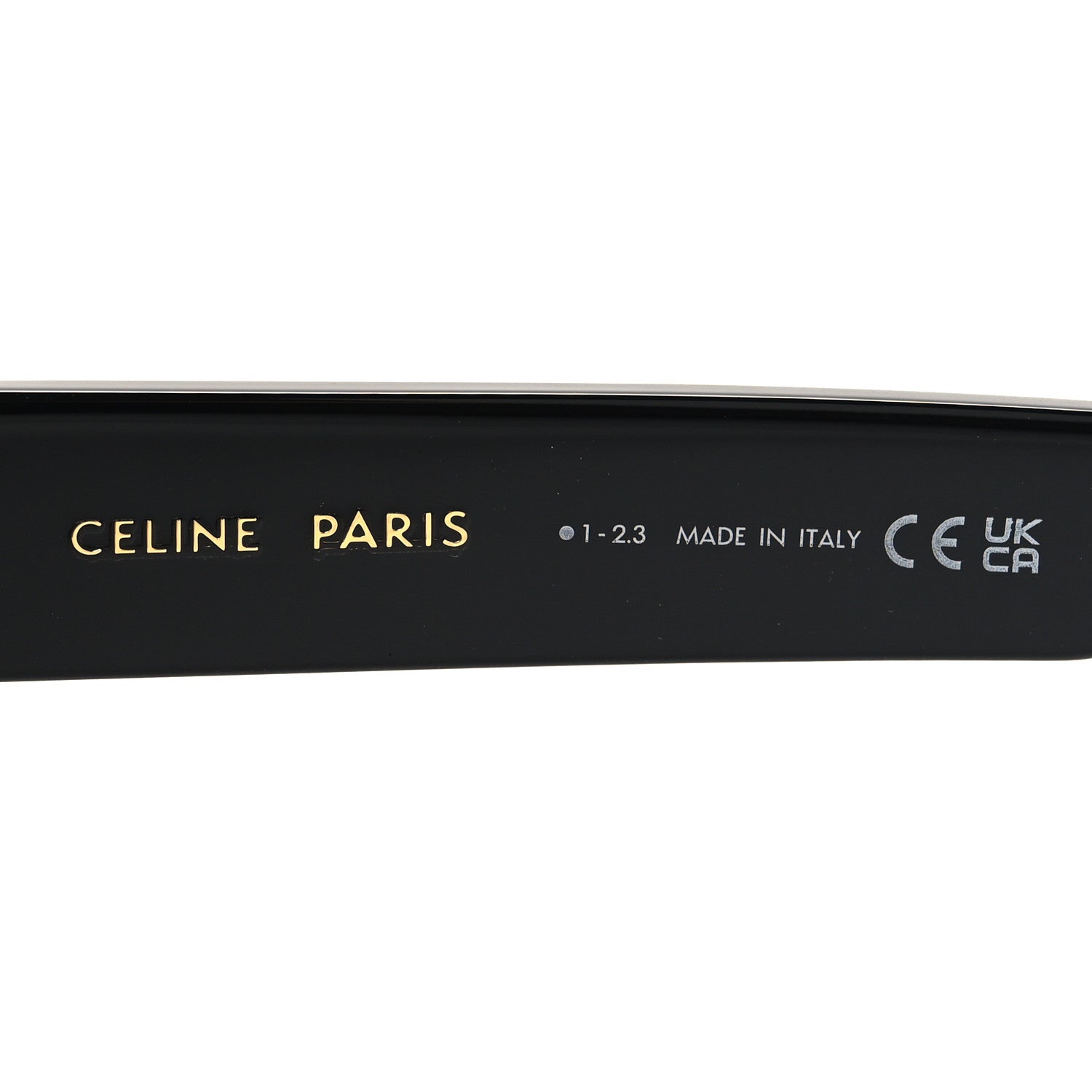 Celine Acetate Triomphe 01 Sunglasses CL 40238U Black 5 of 7