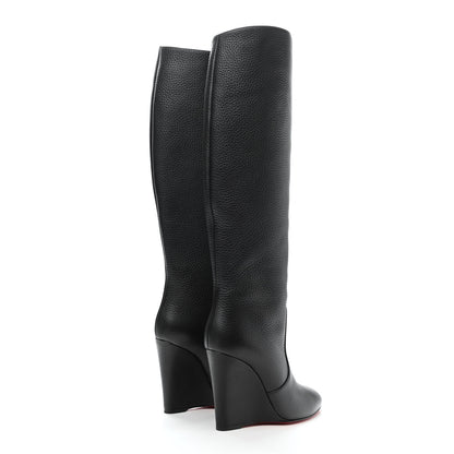 Christian Louboutin Calfskin Civiliza 100 Boots 36.5 Desert Black 4 of 7