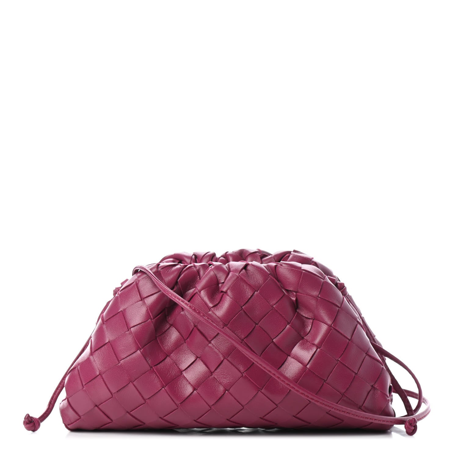 Bottega Veneta Nappa Intrecciato The Mini Pouch Cinnabar 1 of 5