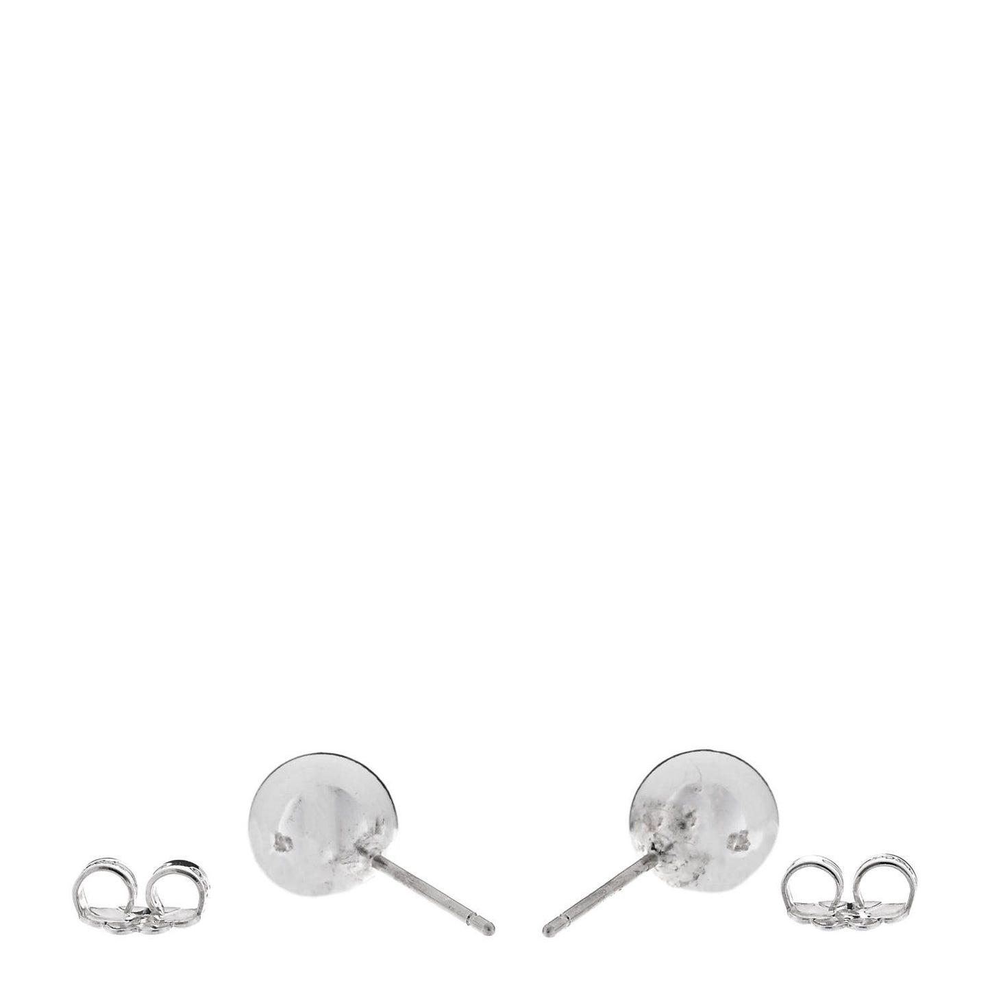 Sterling Silver 8mm Hardwear Ball Earrings