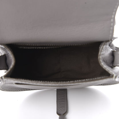 Chloe Calfskin Mini Marcie Round Crossbody Bag Cashmere Grey 5 of 10
