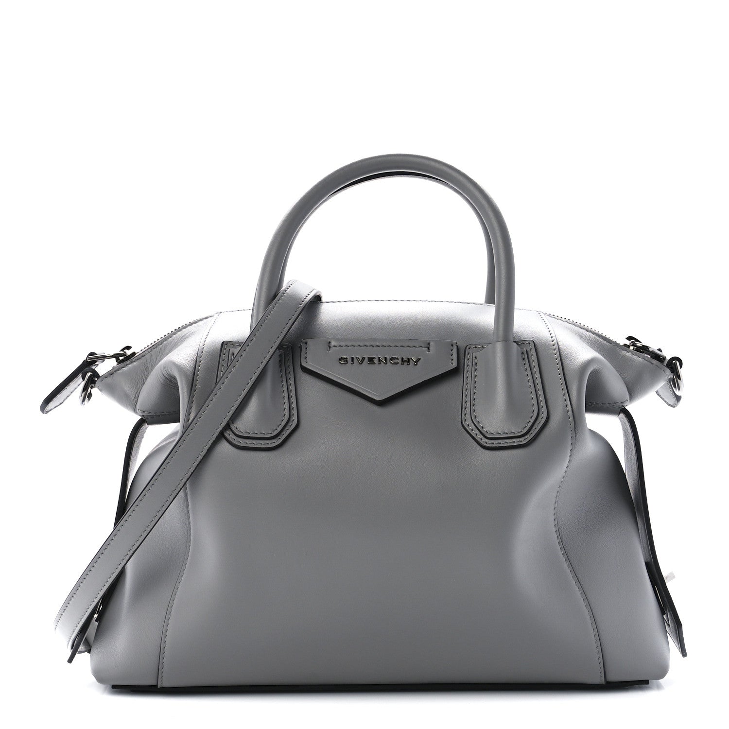 Givenchy Smooth Calfskin Small Soft Antigona Cloud Grey 1 of 10