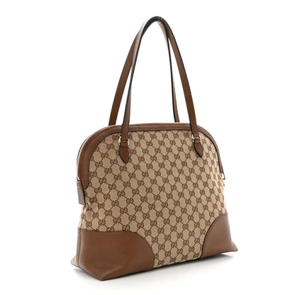 Gucci Monogram Medium Bree Shoulder Bag Beige Tabacco 3 of 9