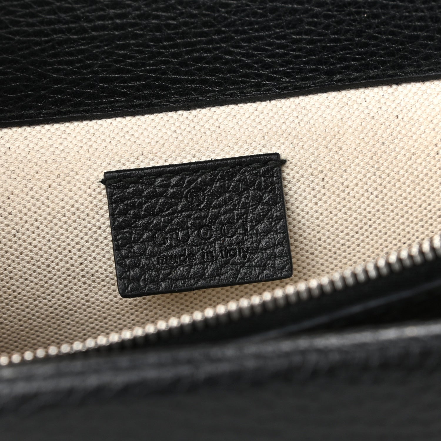 Gucci Pebbled Calfskin Small Dionysus Shoulder Bag Black 6 of 10