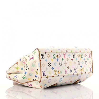 Louis Vuitton Monogram Multicolor Aurelia GM White 4 of 26