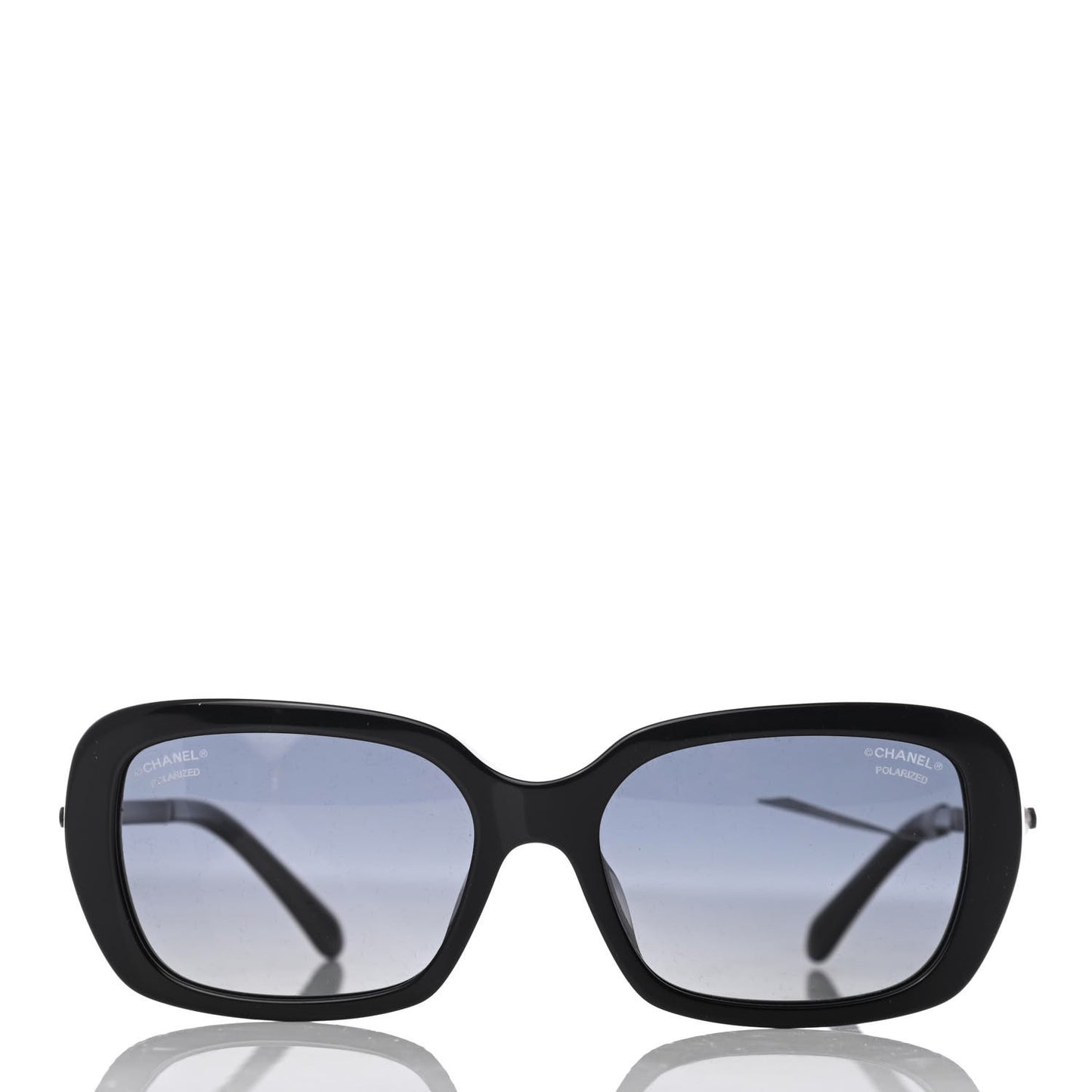 Pearl Square Polarized Sunglasses 5427-H-A Black