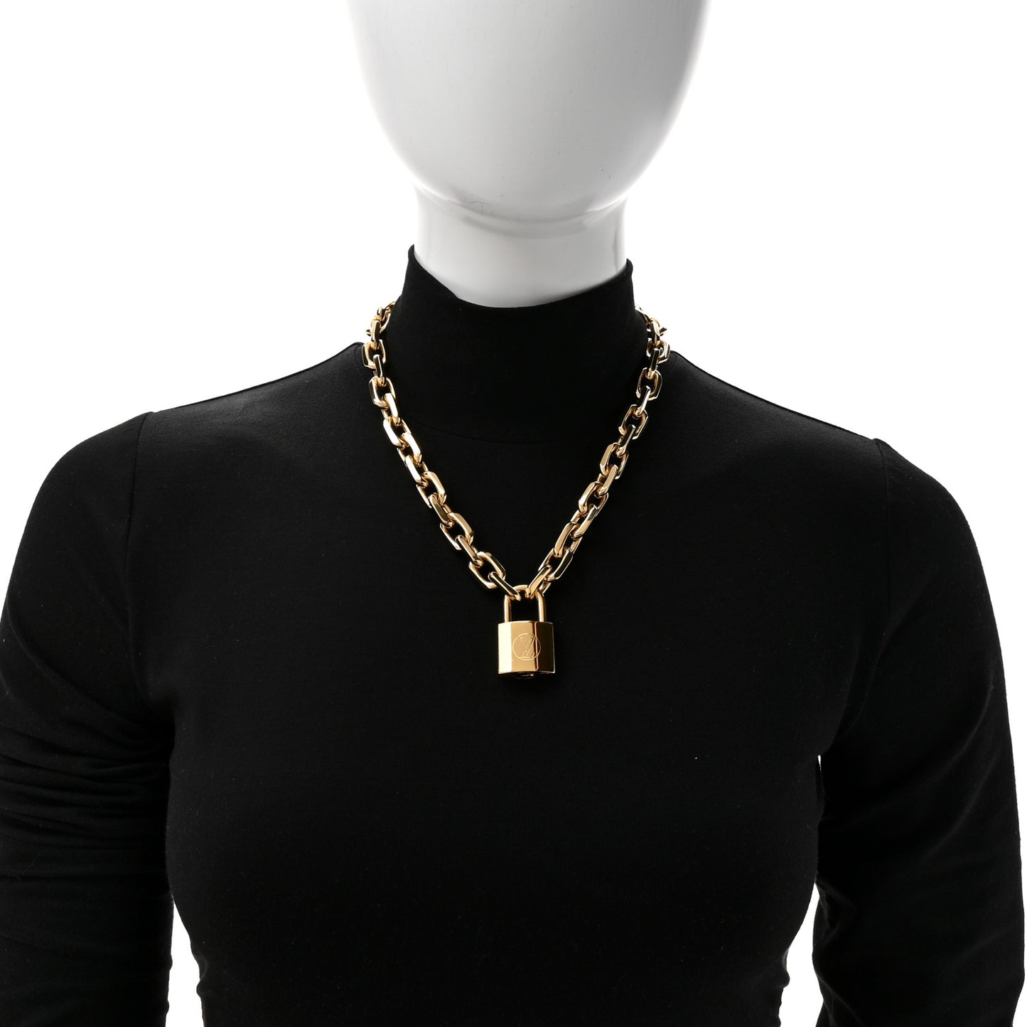 LV Edge Necklace Cadenas Gold