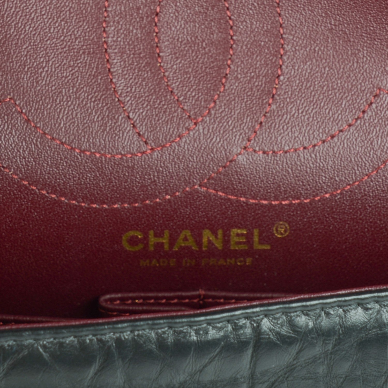 Chanel Aged Calfskin Quilted 2.55 Reissue 226 Flap Black 7 of 9
