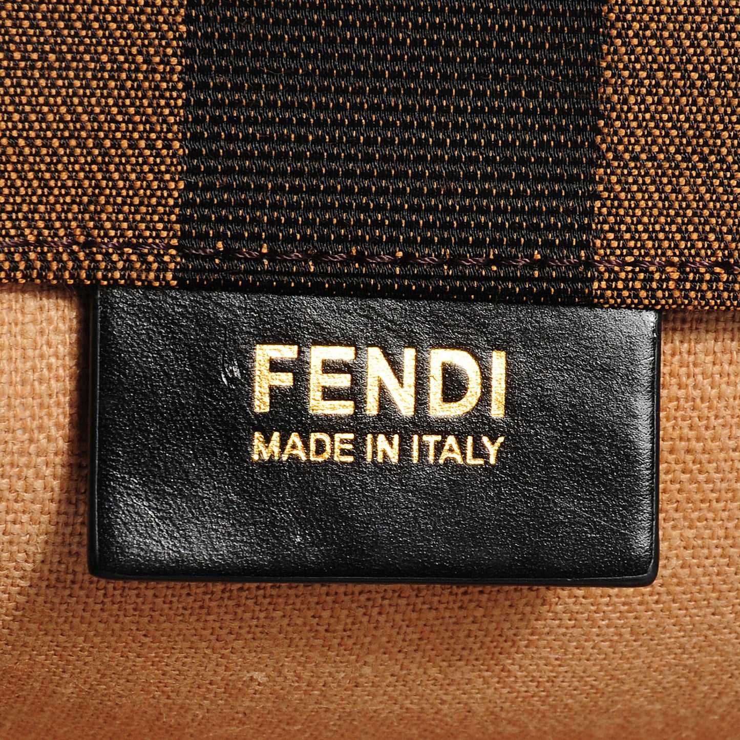 Canvas Pequin Small Shopping Tote Tobacco