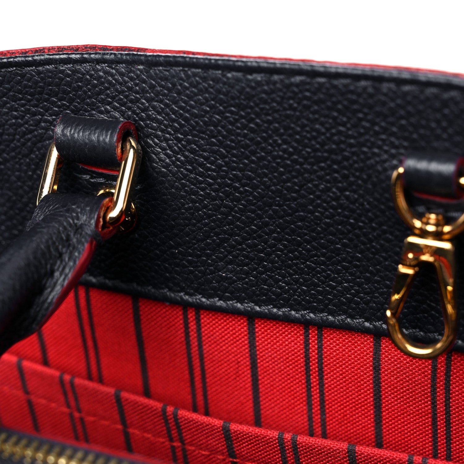 Louis Vuitton Empreinte Montaigne GM Marine Rouge 13 of 20