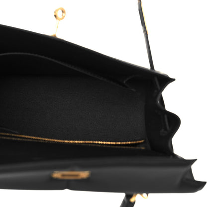 Hermes Swift Kelly Padded Sellier 25 Black 5 of 14