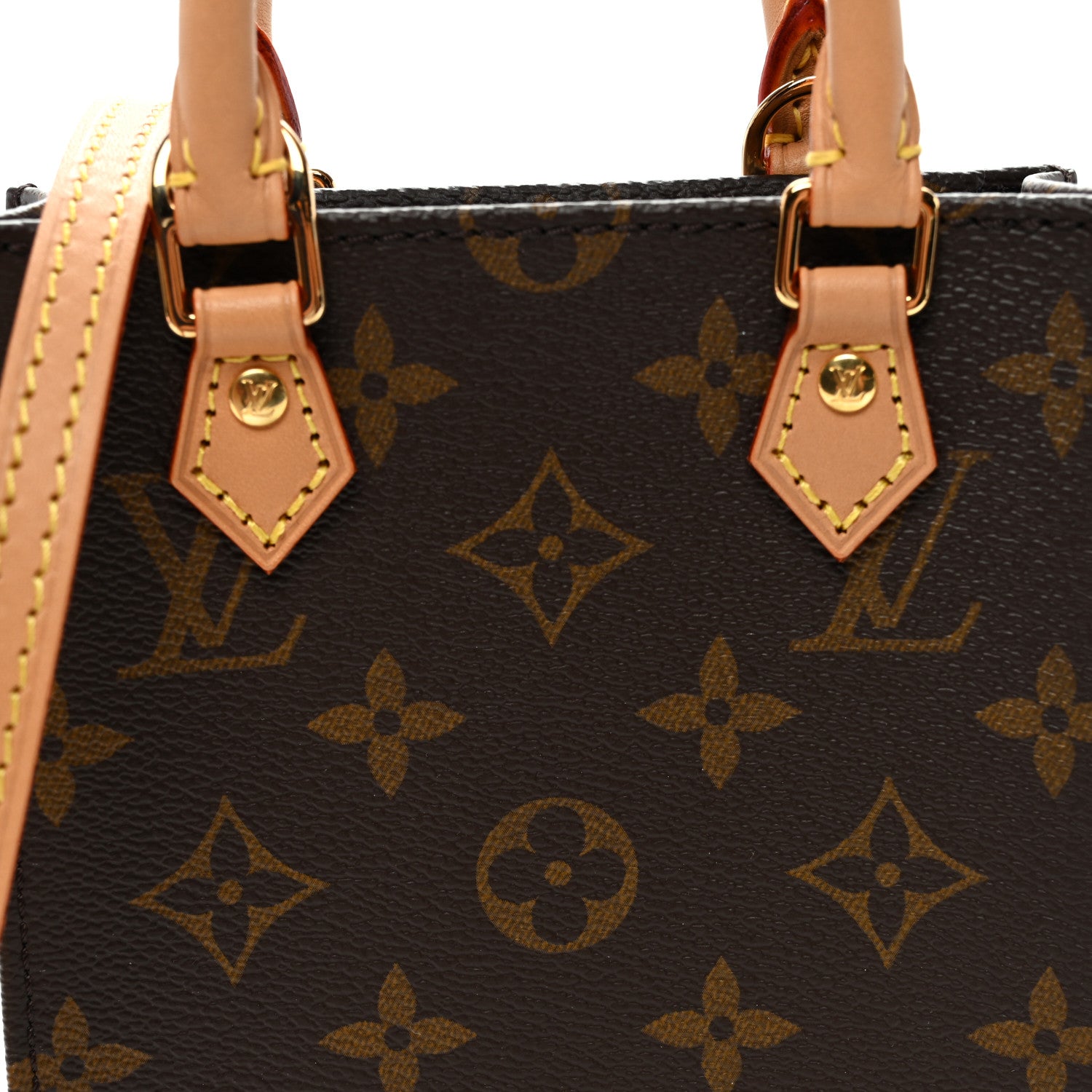 Louis Vuitton Monogram Petit Sac Plat 7 of 10
