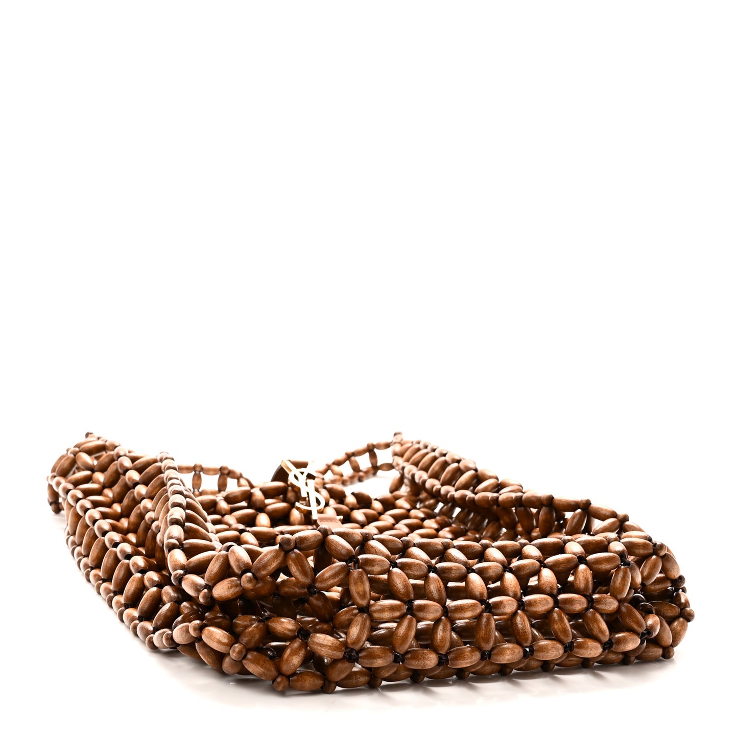 Wood Bead Large Le 5 A 7 Soft Hobo Light Wood
