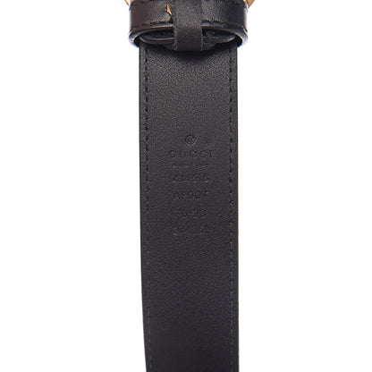 Gucci Moon Calfskin Double G 30mm Belt 70 28 Black 3 of 6