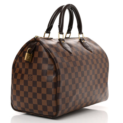 Louis Vuitton Damier Ebene Speedy 30 3 of 17