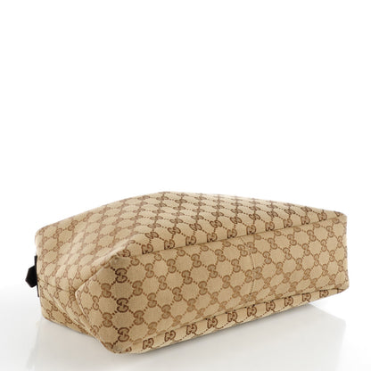 Gucci Monogram Medium Horsebit Chain Hobo Dark Brown 4 of 7
