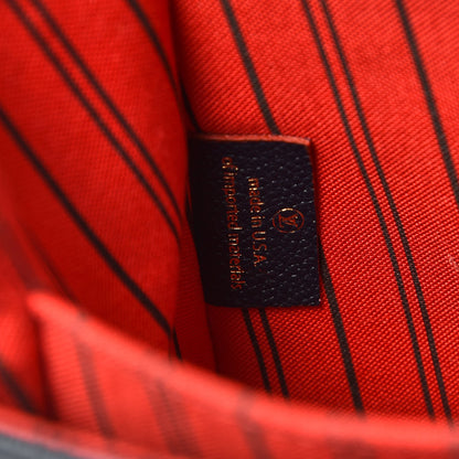 Louis Vuitton Empreinte Pochette Metis Marine Rouge 7 of 14