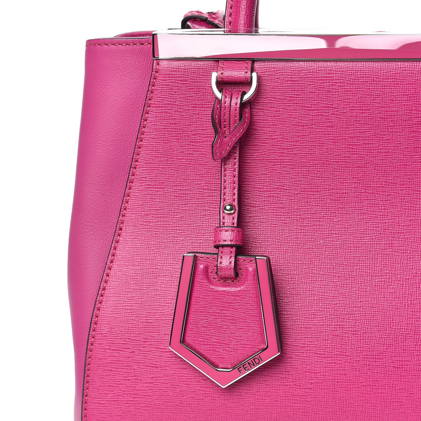 Vitello Elite Petite 2Jours Tote Magenta