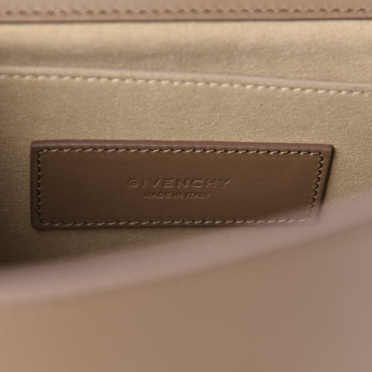 Givenchy Calfskin Large Whip Top Handle Shoulder Bag Taupe 11 of 12