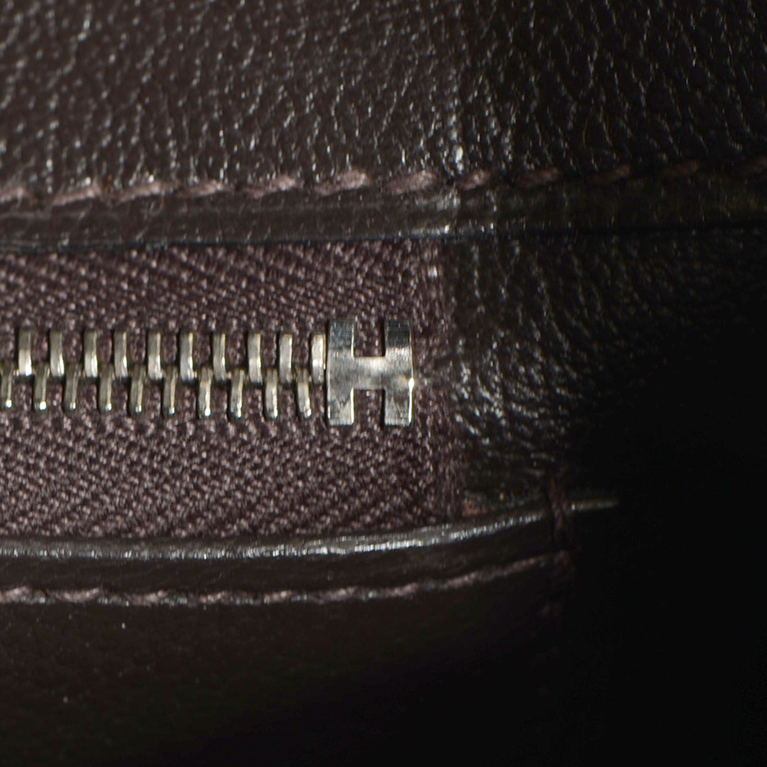 Hermes Toile Togo Birkin 35 Chocolate 18 of 31