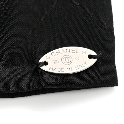 Chanel Silk Bow CC Hair Clip Black 3 of 4