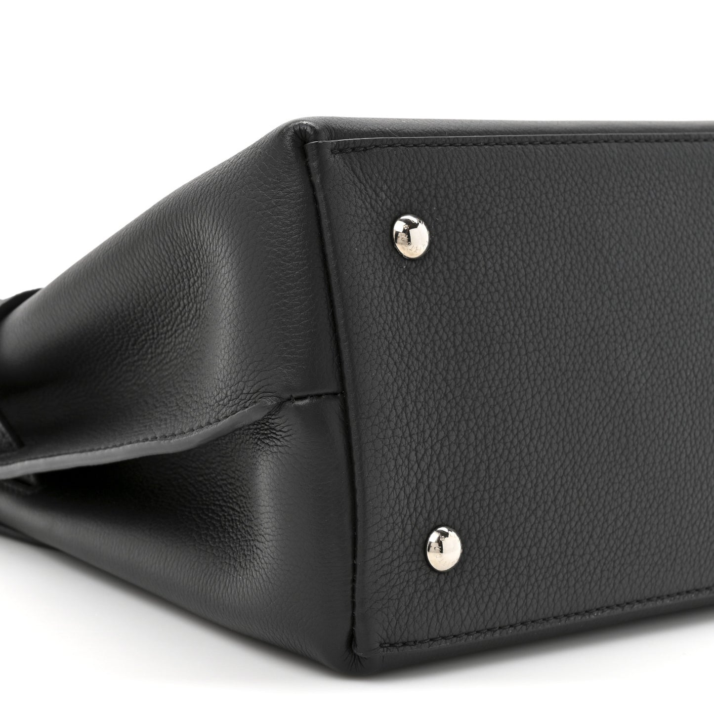 Soft Calfskin Lockme Ever MM Black