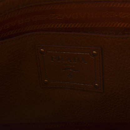 Prada Vitello Daino Tote Papaya 8 of 10