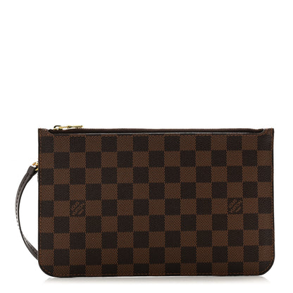 Louis Vuitton Damier Ebene Neverfull MM GM Pochette 1 of 7