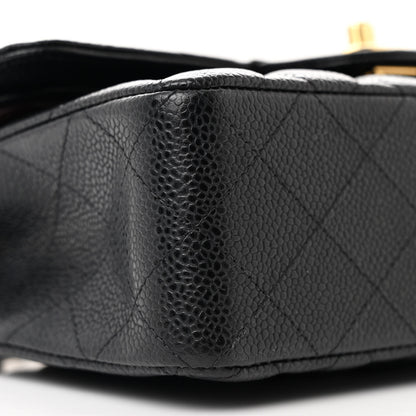 Chanel Caviar Quilted Small Double Flap Black 9 of 12